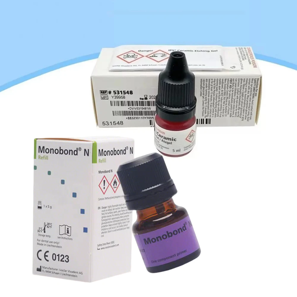 Ivoclar Vivadent Dental Bonding Pre-treatment Material Glass Ceramic Etching Gel Restoration Adhesive Monobond Universal Primer
Ivoclar Vivadent Dental Bonding Pre-treatment Material Glass Ceramic Etching Gel Restoration Adhesive Monobond Universal Primer