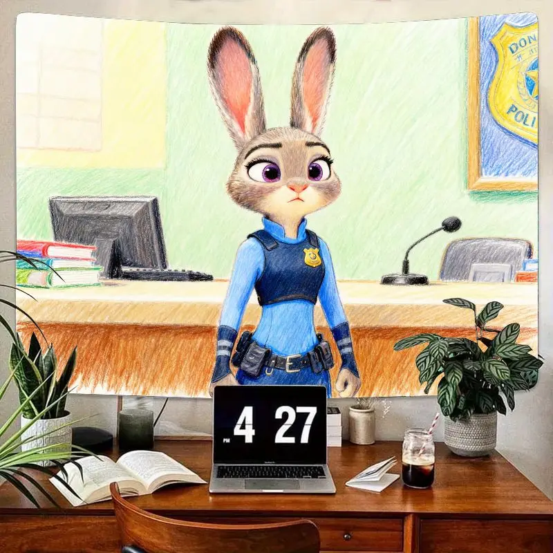 1 шт. Зоотопия Джуди Хопс гобелен Kawaii милый мультфильм настенное искусство современный полиэстер декор комнаты эстетический подарок для фанатов детей
1 шт. Зоотопия Джуди Хопс гобелен Kawaii милый мультфильм настенное искусство современный полиэстер декор комнаты эстетический подарок для фанатов детей