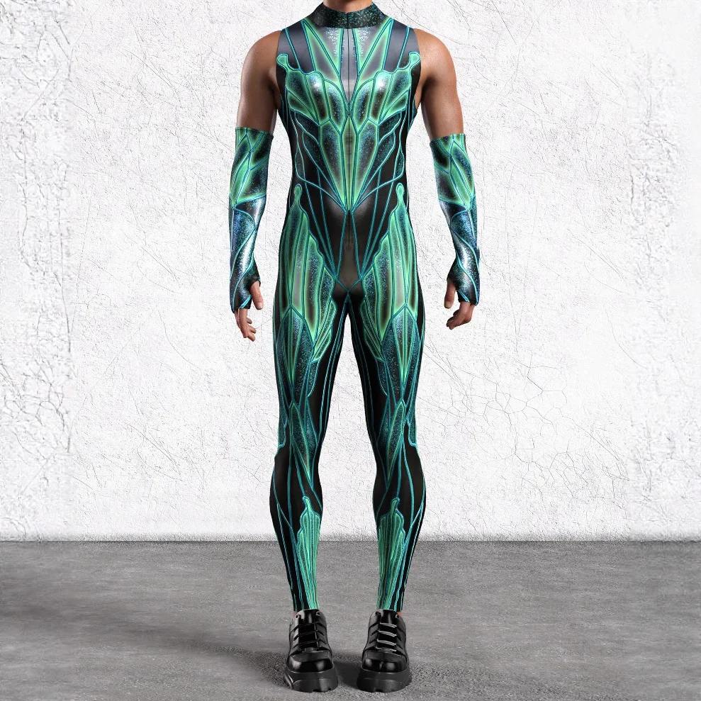 Men 3D Print Steampunk Art Jumpsuit Holiday Zentai Suit Halloween Carnival Party Stage Role Play Performance Bodysuit Costume
Men 3D Print Steampunk Art Jumpsuit Holiday Zentai Suit Halloween Carnival Party Stage Role Play Performance Bodysuit Costume