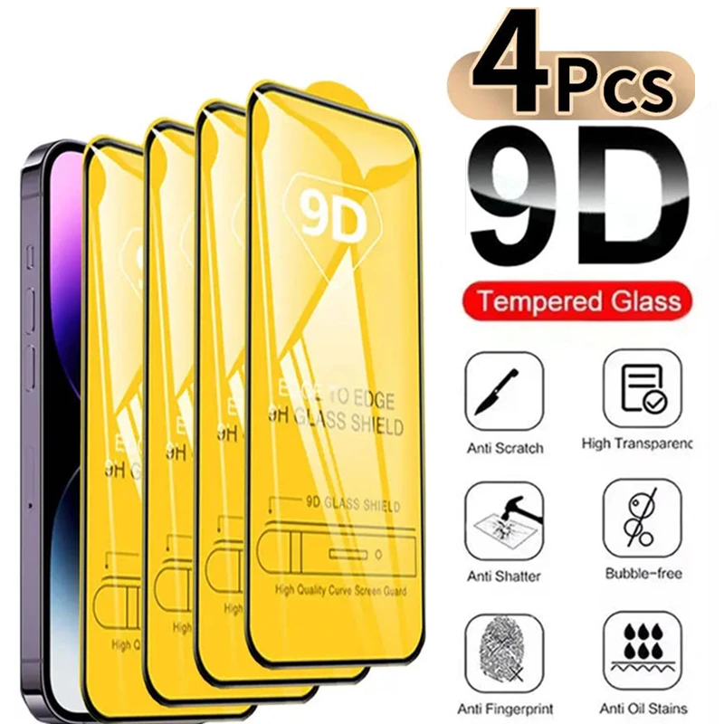 4 шт. закаленное стекло для IPhone 11 14 X XR XS 7 8 Защита экрана для IPhone 15 13 Pro Max Mini PLUS 9D полное покрытие стекло
4 шт. закаленное стекло для IPhone 11 14 X XR XS 7 8 Защита экрана для IPhone 15 13 Pro Max Mini PLUS 9D полное покрытие стекло