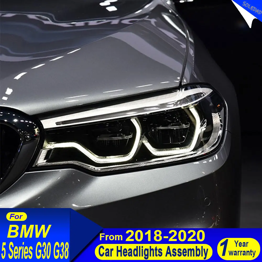 For Car BMW G30 G38 5 Series 2017 2018 2019 2020 Headlight Auto Headlamp Reverse Brake Fog Front lights DRL Plug and Play
For Car BMW G30 G38 5 Series 2017 2018 2019 2020 Headlight Auto Headlamp Reverse Brake Fog Front lights DRL Plug and Play