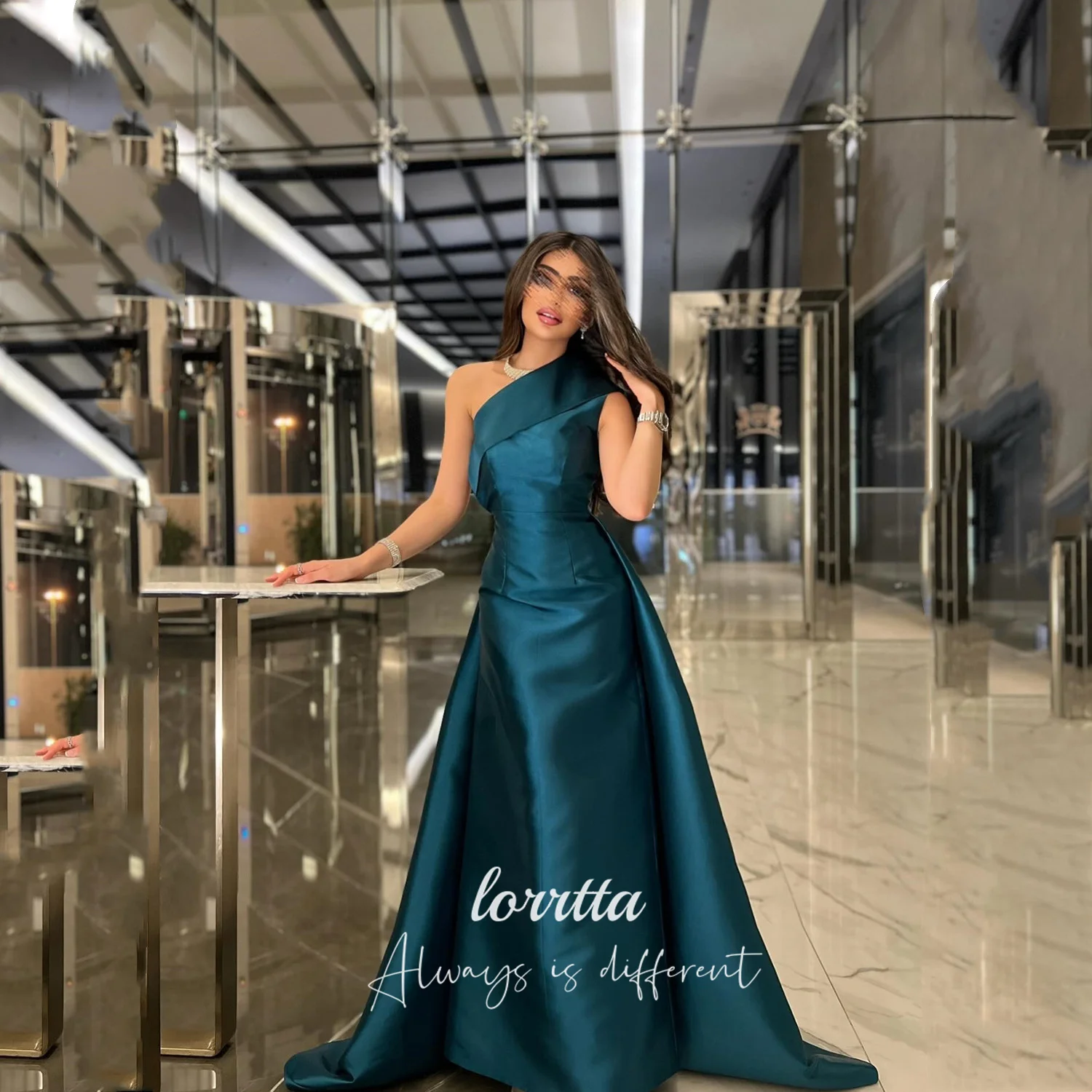 Lorrtta Satin Luxurious Women's Evening Dresses for Special Occasions فساتين سهرة Vestidos De Festa Customized One Shoulder Prom
Lorrtta Satin Luxurious Women's Evening Dresses for Special Occasions فساتين سهرة Vestidos De Festa Customized One Shoulder Prom
