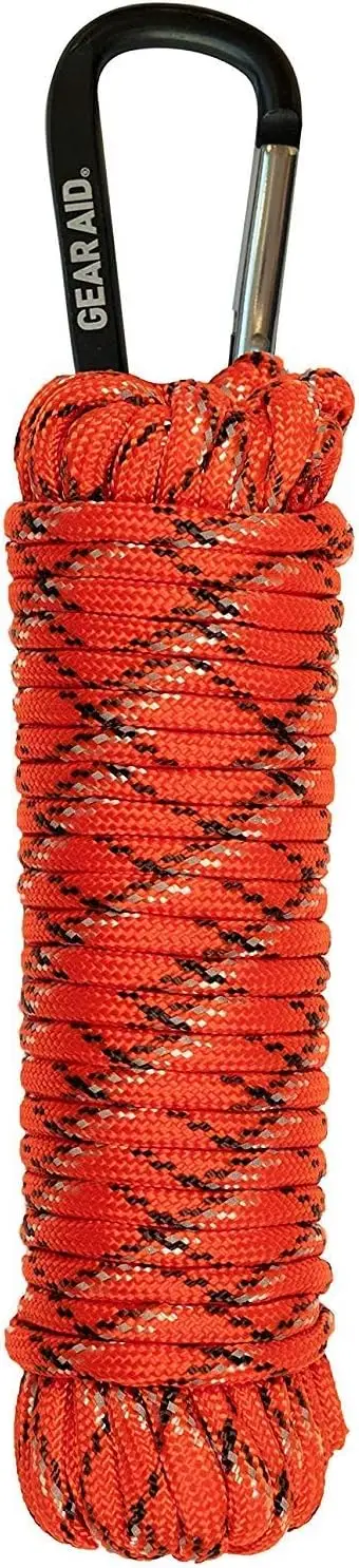 7 Strand 550 Paracord with Carabiner, Heavy Duty Utility Cord for Camping, Survival, and Outdoor Gear
7 Strand 550 Paracord with Carabiner, Heavy Duty Utility Cord for Camping, Survival, and Outdoor Gear