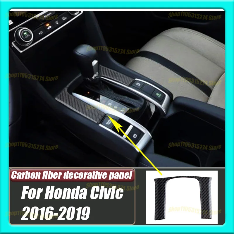 Center Gear Shift Frame, Suitable for Honda Civic Real Carbon Fiber Car Interior Modification
Center Gear Shift Frame, Suitable for Honda Civic Real Carbon Fiber Car Interior Modification