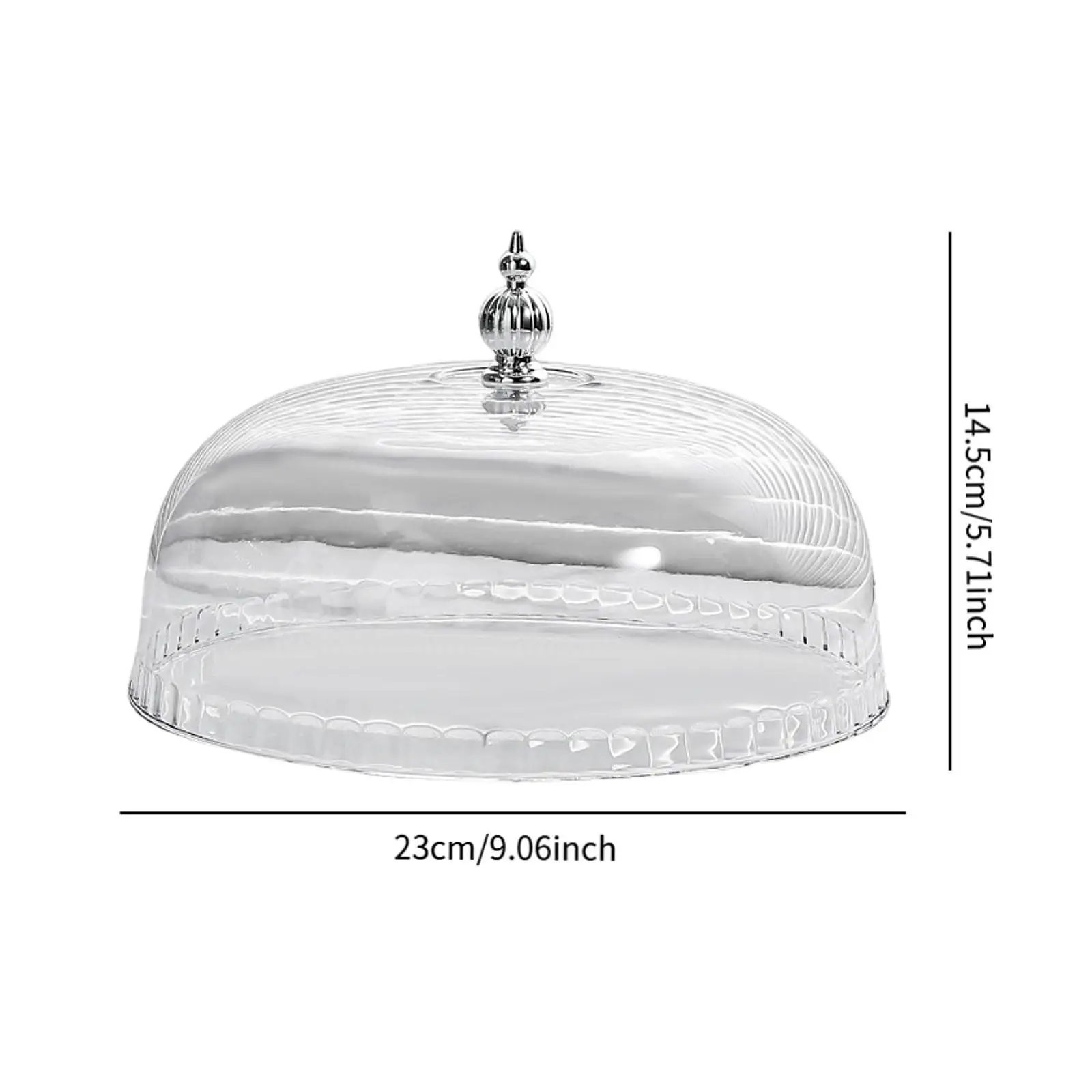 Transparent Cake Dome Cover PP Material Round Lid Cake Platter Display for Dessert Cheese Muffins
Transparent Cake Dome Cover PP Material Round Lid Cake Platter Display for Dessert Cheese Muffins