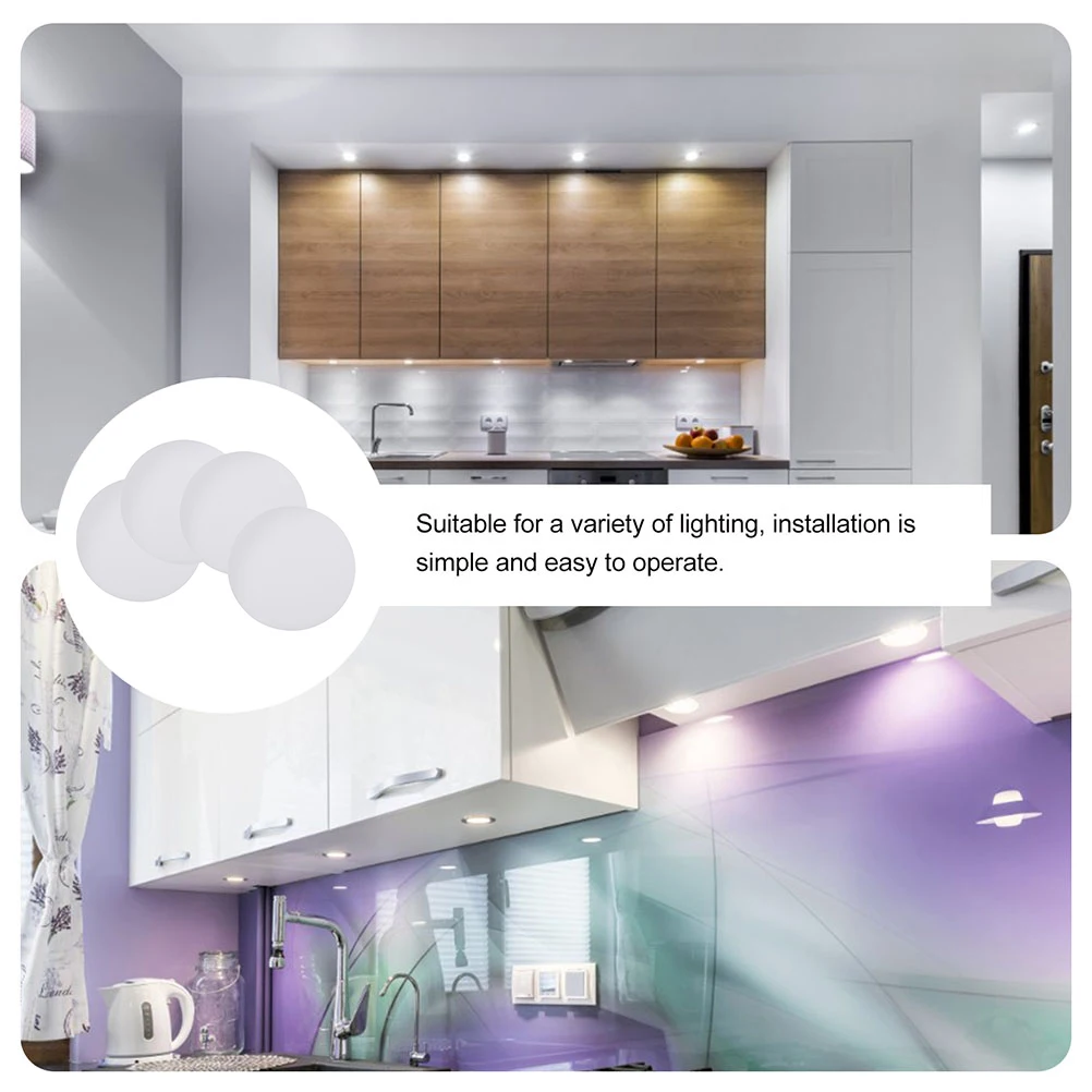 4 Pcs Lampshade 6 Inch 149MM Light Diffuser for LED Spotlight PVC Dazzling Proof Cover Replacement Accessories
4 Pcs Lampshade 6 Inch 149MM Light Diffuser for LED Spotlight PVC Dazzling Proof Cover Replacement Accessories