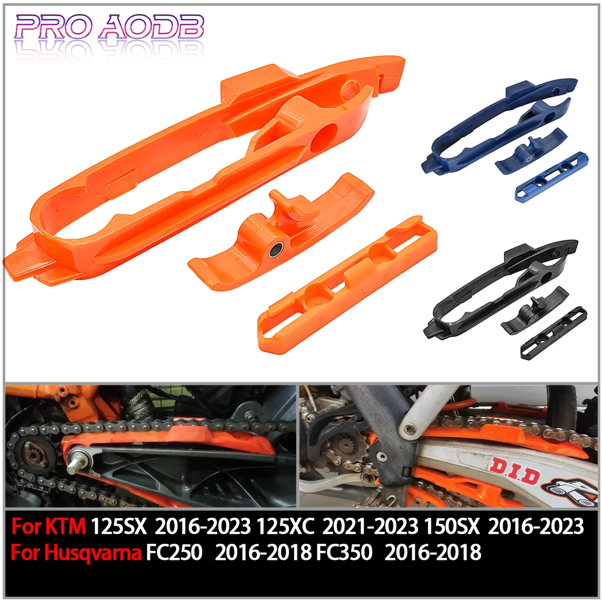 Motorcycle Swingarm Chain Slider Kit+Chain Guide Brake Hose Clamp For KTM SXF EXC Husqvarna TC FX 125-450cc 2016-2021 2022 2023
Motorcycle Swingarm Chain Slider Kit+Chain Guide Brake Hose Clamp For KTM SXF EXC Husqvarna TC FX 125-450cc 2016-2021 2022 2023