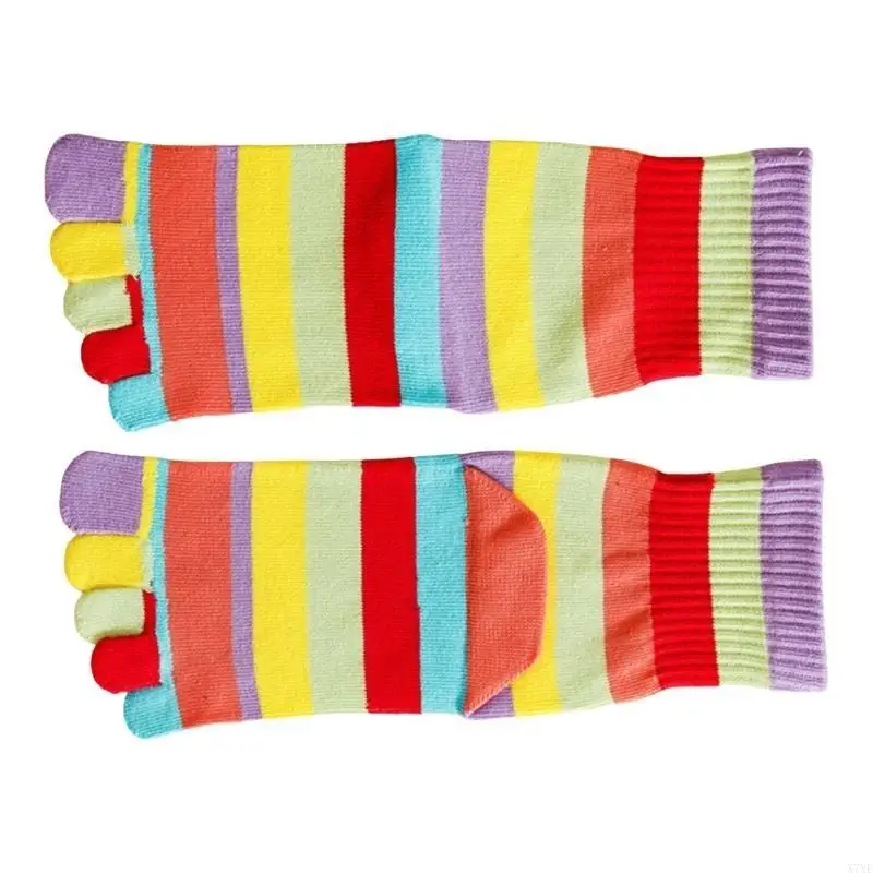 X7XE Women Colorful Rainbow Striped Split Toe Socks Harajuku Winter Fall Five Finger Separated Middle Tube Socks Hosiery Gift
X7XE Women Colorful Rainbow Striped Split Toe Socks Harajuku Winter Fall Five Finger Separated Middle Tube Socks Hosiery Gift
