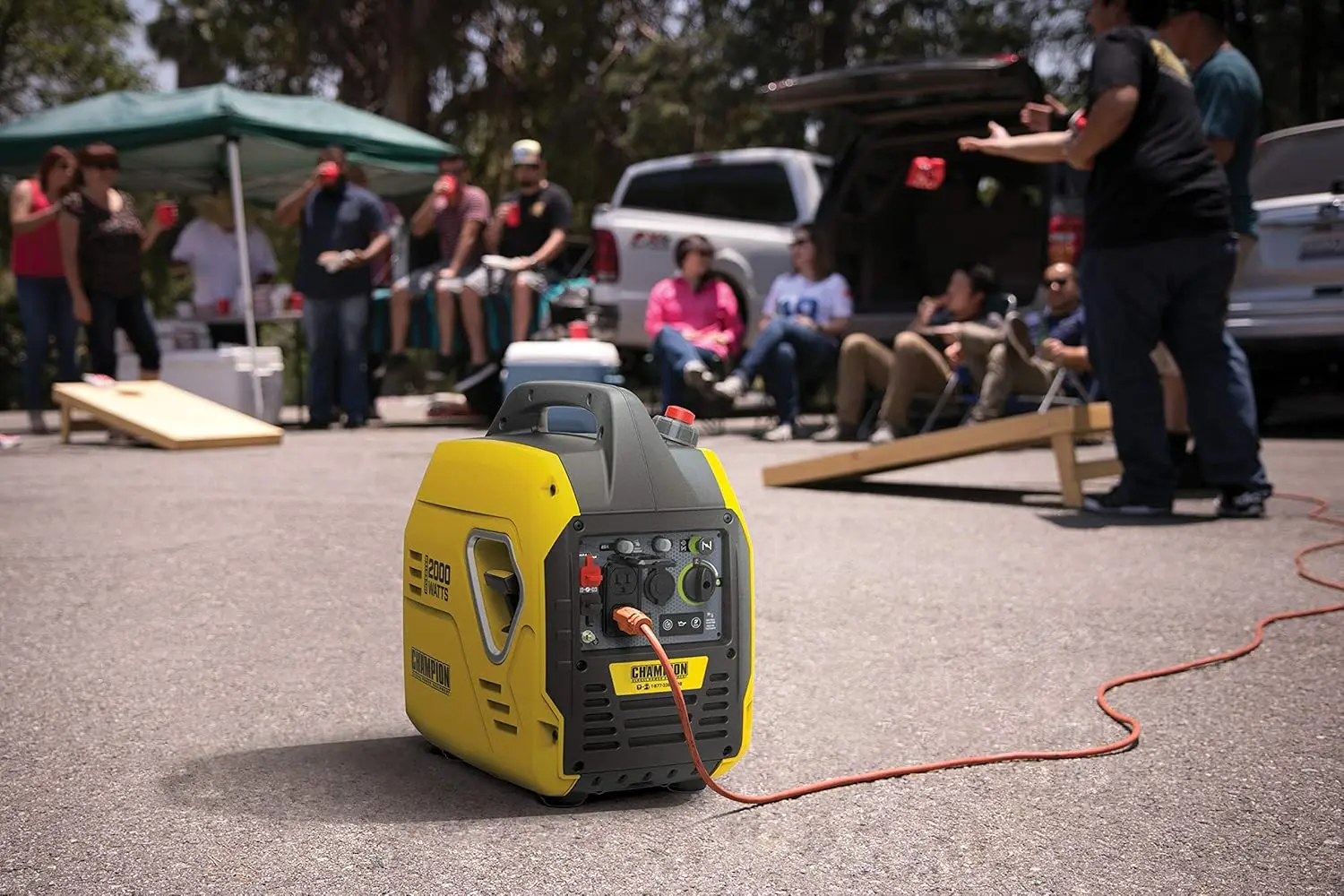 Champion Power Equipment 2000-Watt Ultralight Portable Inverter Generator with Quiet Technology
Champion Power Equipment 2000-Watt Ultralight Portable Inverter Generator with Quiet Technology
