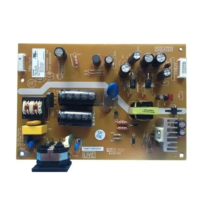 100% новый оригинальный блок питания для светодиодов LE1902X PWB-1431, 10-контактный выход TAC-3520XXXX, хорошая работа
100% новый оригинальный блок питания для светодиодов LE1902X PWB-1431, 10-контактный выход TAC-3520XXXX, хорошая работа