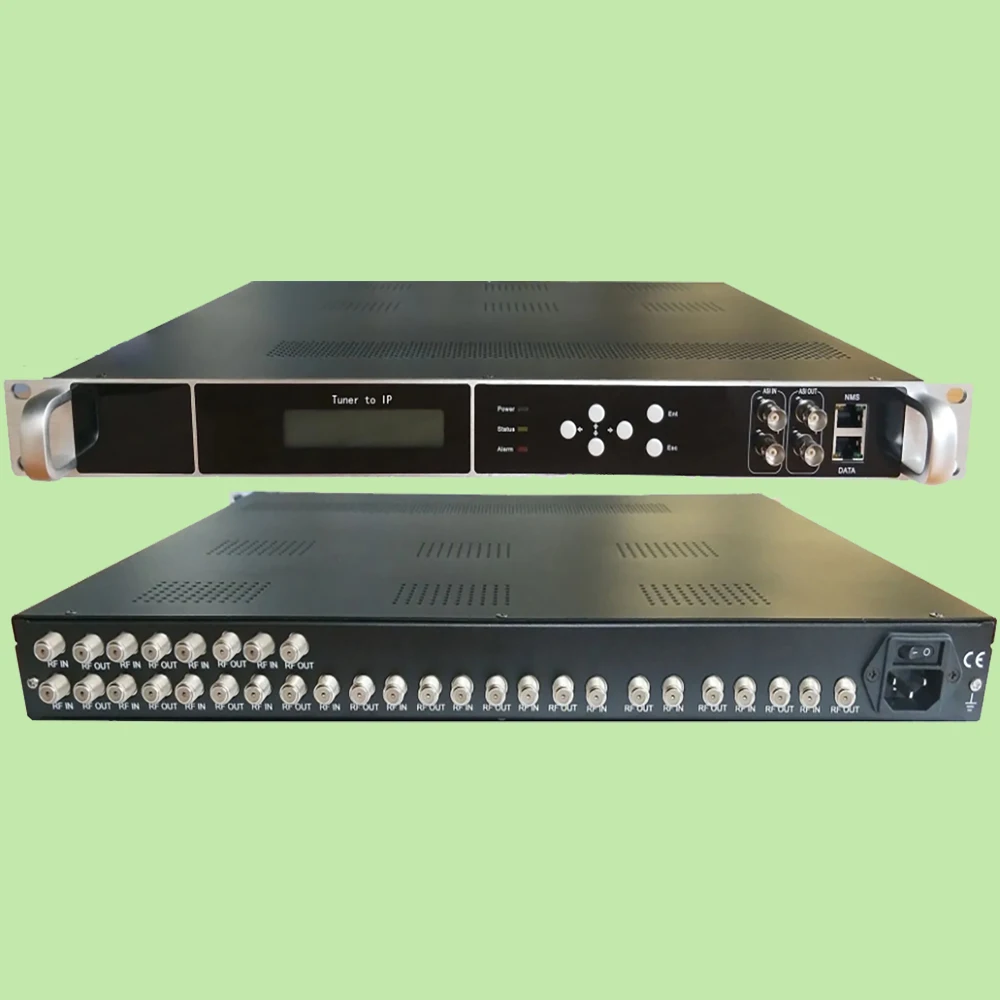 1080P Multi-Channel Encoder: 16-Channel DVB-S2, ISDB-T, ATSC, DVB-T/C to IP/ASI Output
1080P Multi-Channel Encoder: 16-Channel DVB-S2, ISDB-T, ATSC, DVB-T/C to IP/ASI Output