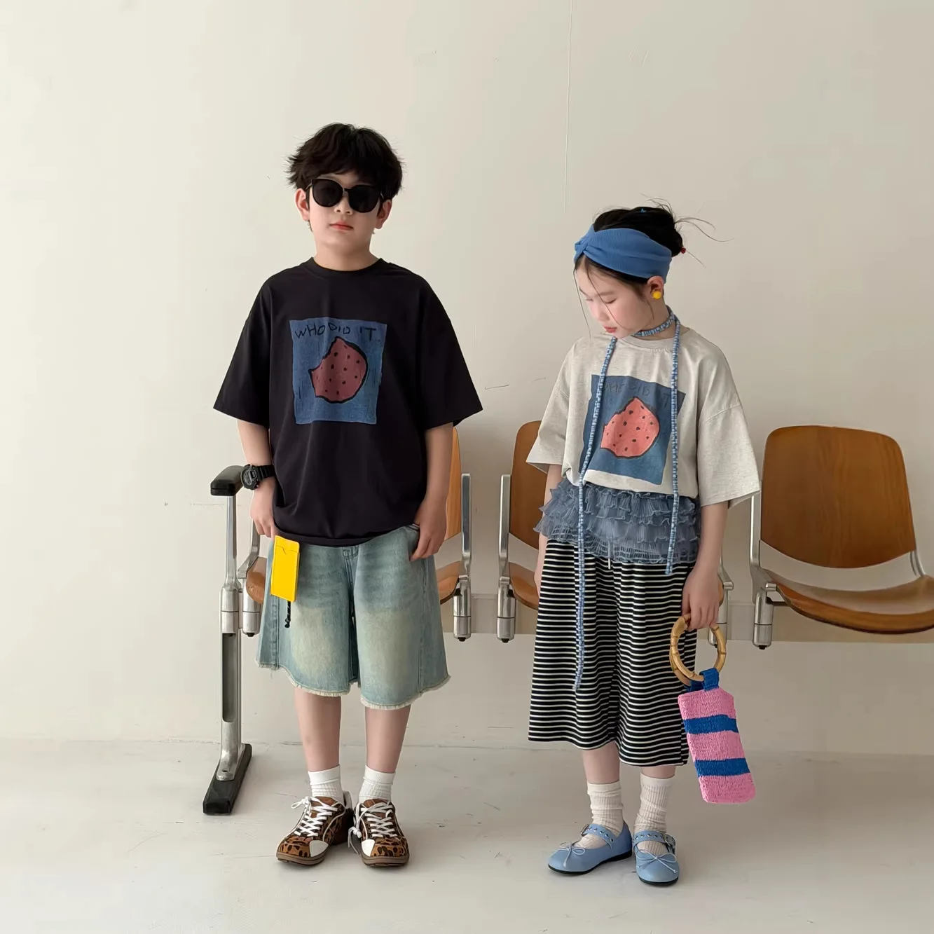 2026 Summer Kids Letter Print T-Shirt Unisex Boy Girl Crew Neck Short Sleeve Casual Loose Breathable Soft Cotton Tee Tops
2026 Summer Kids Letter Print T-Shirt Unisex Boy Girl Crew Neck Short Sleeve Casual Loose Breathable Soft Cotton Tee Tops