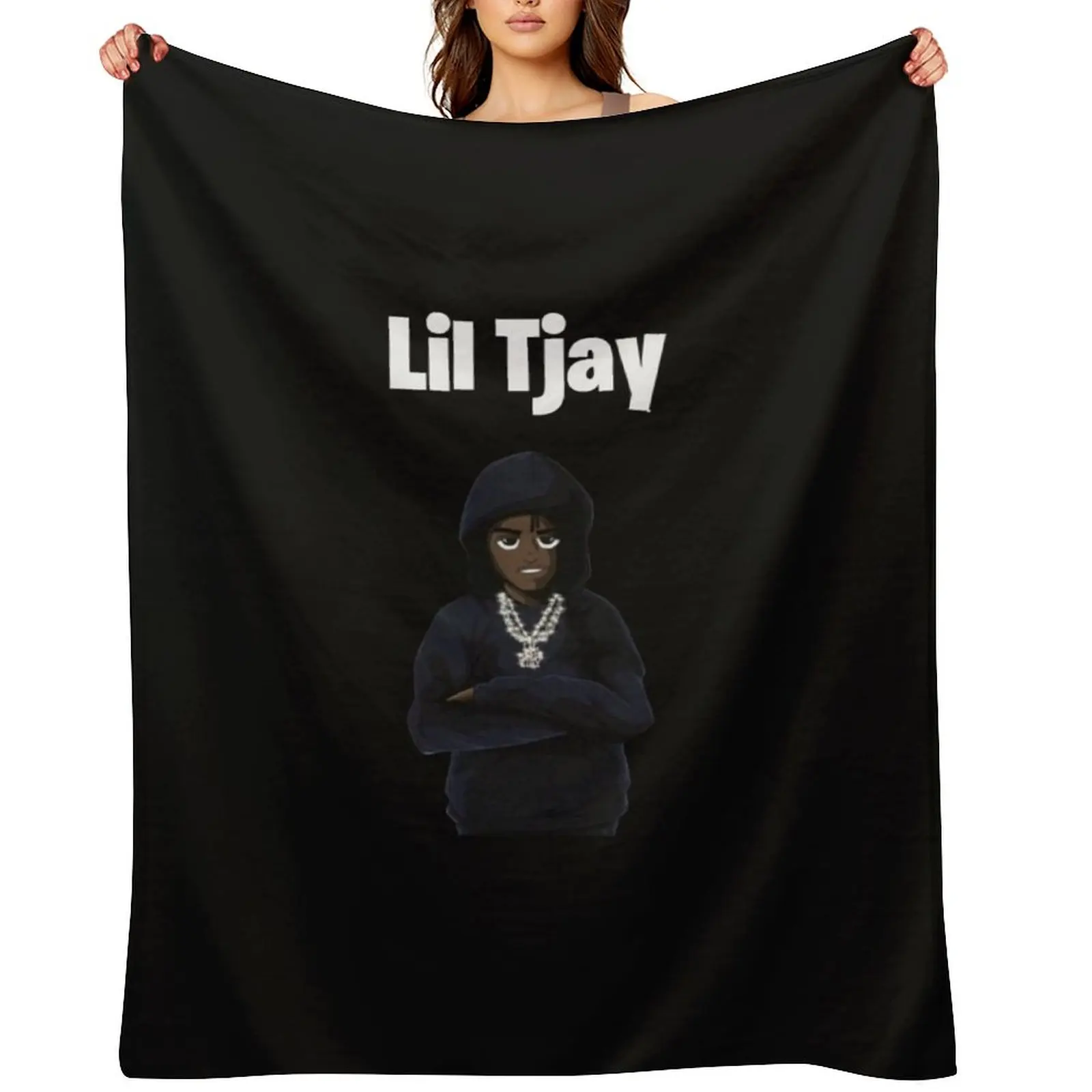 Lil Tjay Cartoon Hoodie Throw Blanket Plaid heavy to sleep Soft Plaid Vintage Blankets
Lil Tjay Cartoon Hoodie Throw Blanket Plaid heavy to sleep Soft Plaid Vintage Blankets
