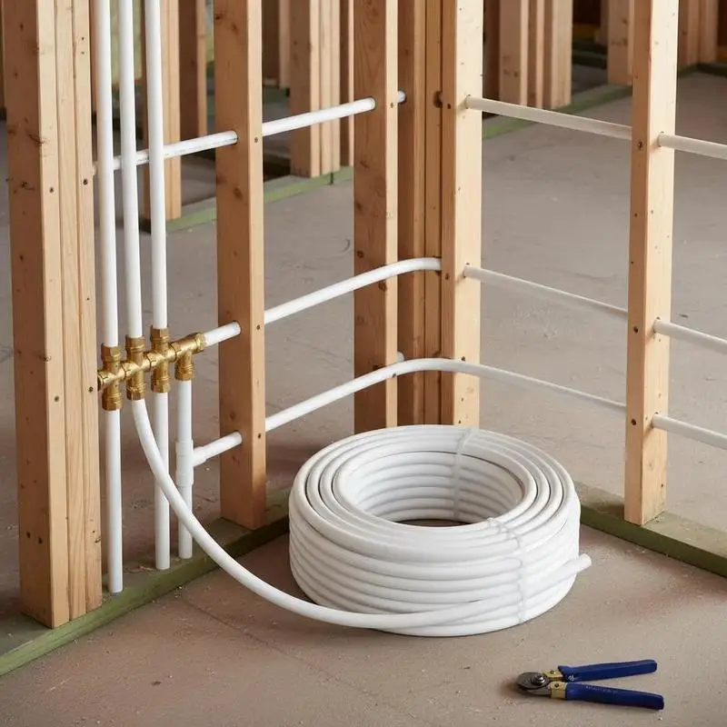 PEX Pipe 3/4 Inch, 100 Feet Length PEX-A Flexible Pipe Tubing for Potable Water, Pex Water Lines for Hot/Cold Water & Easily Restore, Plumbing Applications with Free Cutter,White
PEX Pipe 3/4 Inch, 100 Feet Length PEX-A Flexible Pipe Tubing for Potable Water, Pex Water Lines for Hot/Cold Water & Easily Restore, Plumbing Applications with Free Cutter,White