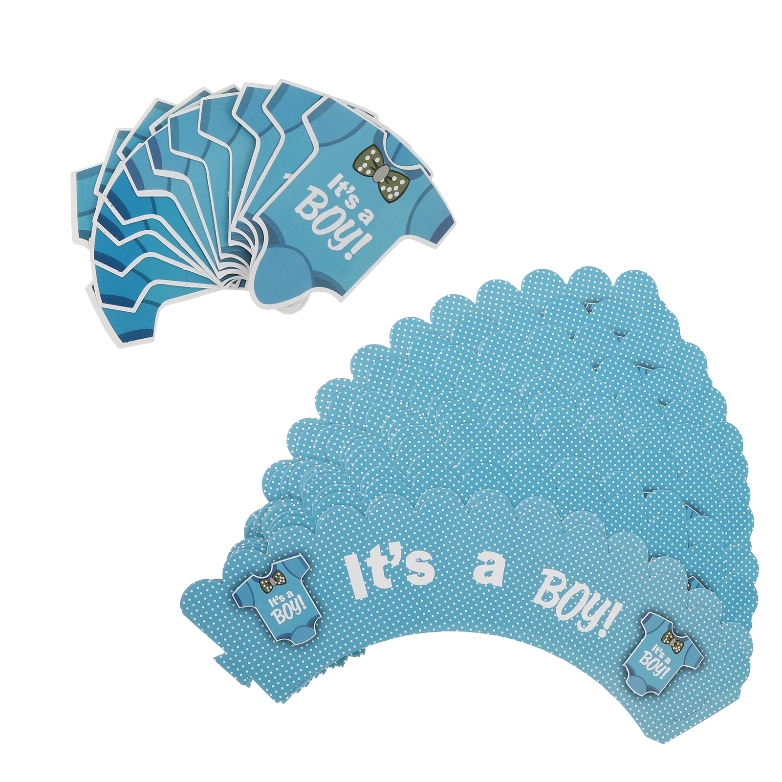 24 Pcs Decorations Gender Reveal Party Supplies Blue Party Cake Topper Baby Shower Wrappers Picks Topper Fruit Cake
24 Pcs Decorations Gender Reveal Party Supplies Blue Party Cake Topper Baby Shower Wrappers Picks Topper Fruit Cake