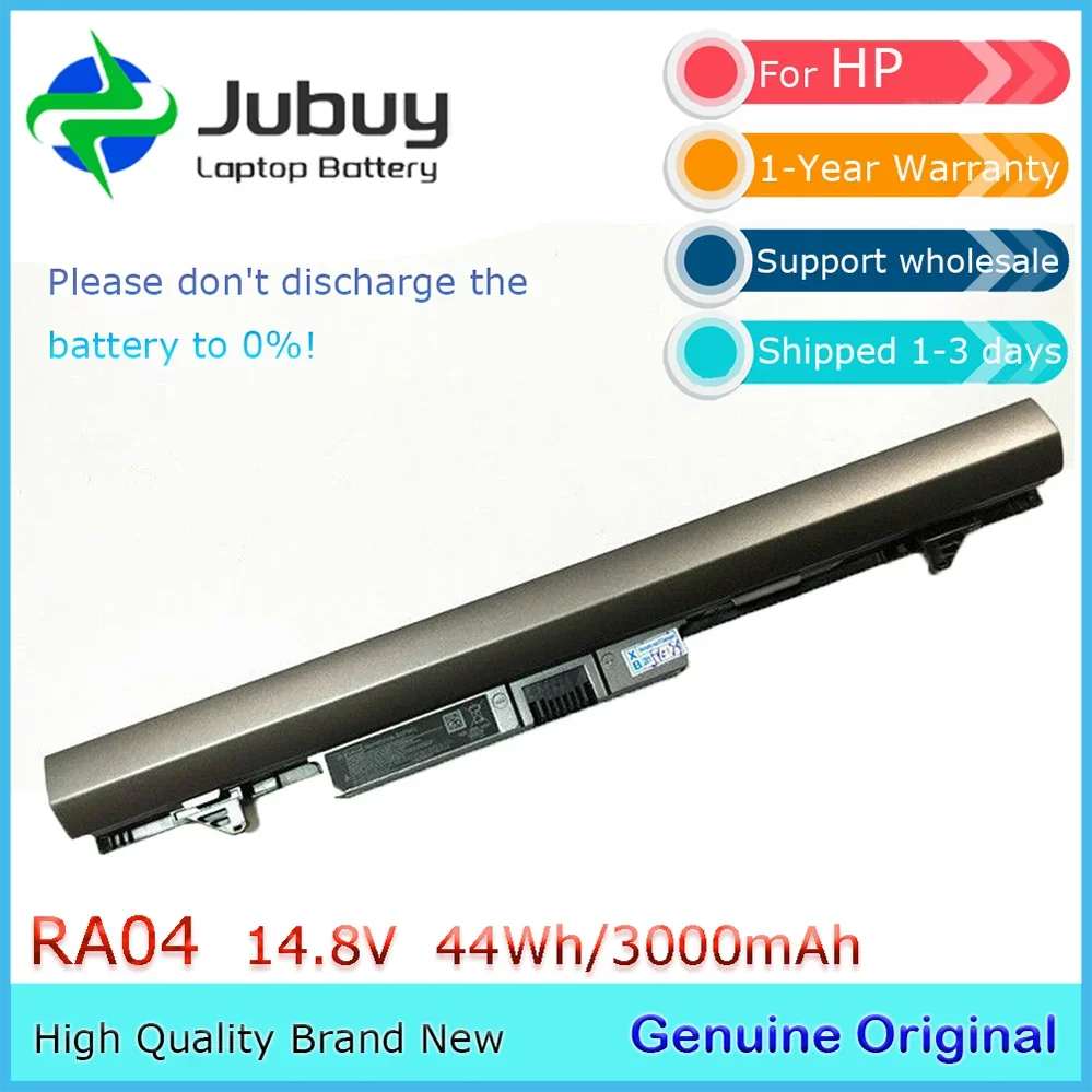 Оригинальный аккумулятор для ноутбука RA04 14,8 В, 41 Втч для HP ProBook серии 430 G0 G1 G2 707618-121 HSTNN-IB4L
Оригинальный аккумулятор для ноутбука RA04 14,8 В, 41 Втч для HP ProBook серии 430 G0 G1 G2 707618-121 HSTNN-IB4L