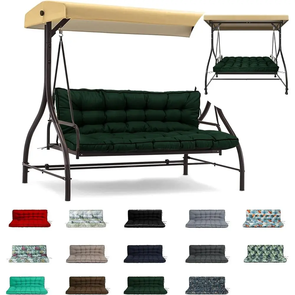 Водонепроницаемая подушка для уличных качелей, чехол на сиденье на 2-3 места, нескользящий, зеленый, 40x70.8 дюймов
Водонепроницаемая подушка для уличных качелей, чехол на сиденье на 2-3 места, нескользящий, зеленый, 40x70.8 дюймов