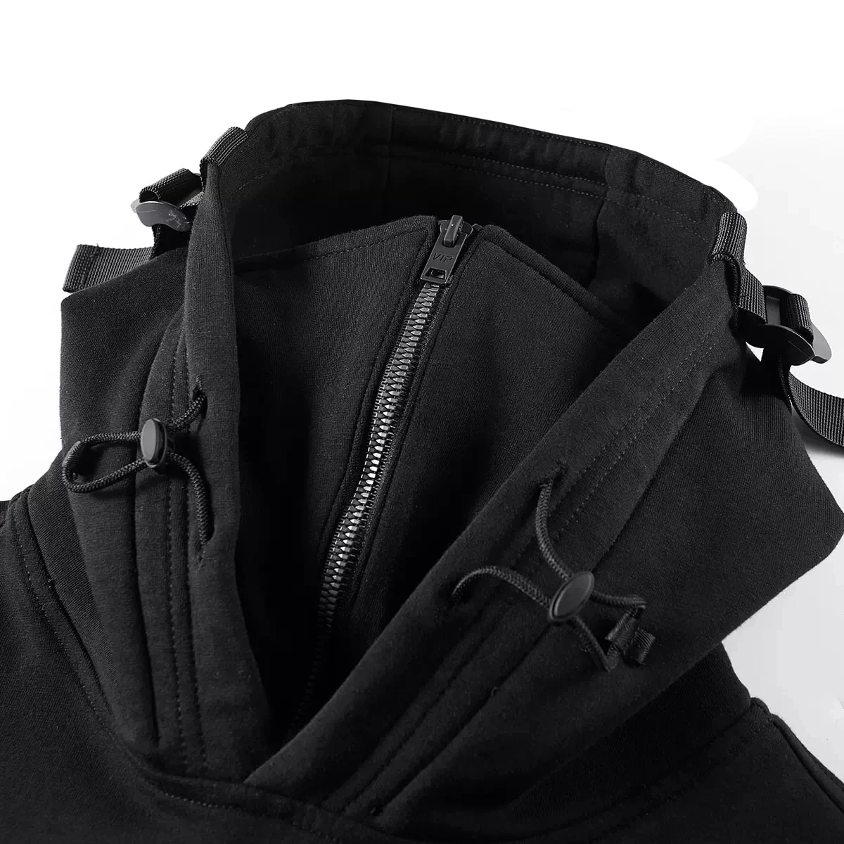 Men's Techwear Zip Up Hoodies Dark Souls Cyberpunk Sweatshirts High Neck Mask Windproof Pullovers Dark Black Cargo Tops
Men's Techwear Zip Up Hoodies Dark Souls Cyberpunk Sweatshirts High Neck Mask Windproof Pullovers Dark Black Cargo Tops