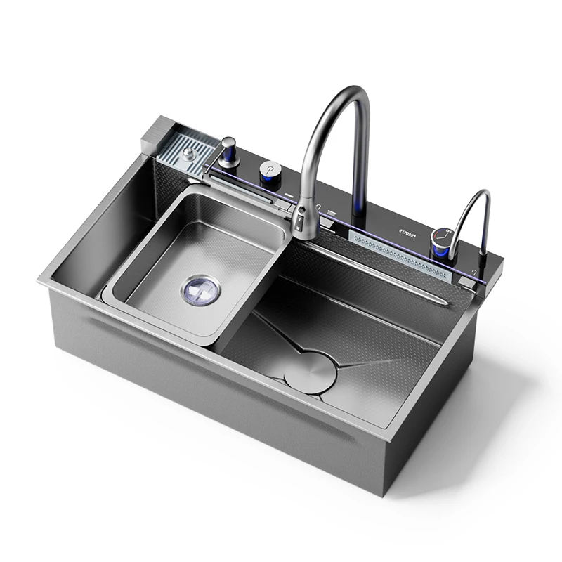 Nano sink 304 stainless steel drifting rain large single sink kitchen thickened vegetable basin sink
Nano sink 304 stainless steel drifting rain large single sink kitchen thickened vegetable basin sink