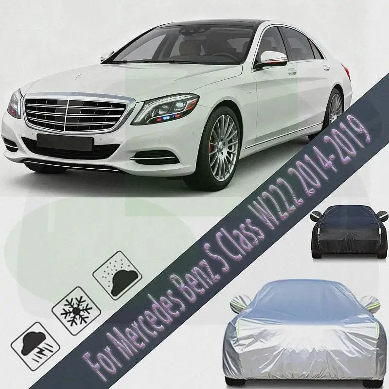 For Mercedes Benz S Class W222 2014 2019 Outdoor Protection Waterproof Dustproof Full Sunshade Snow Cover Exterior Car Covers
For Mercedes Benz S Class W222 2014 2019 Outdoor Protection Waterproof Dustproof Full Sunshade Snow Cover Exterior Car Covers