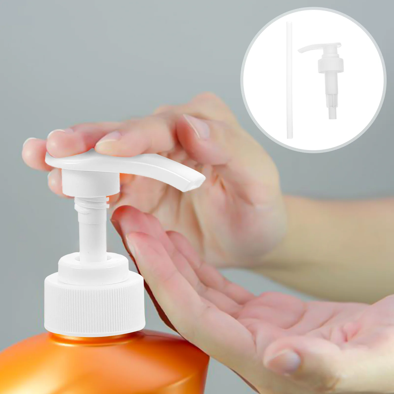 10 Pcs Universal Lotion Pump Black Hand Soap Dispenser Replacement Parts Plastic Pumps
10 Pcs Universal Lotion Pump Black Hand Soap Dispenser Replacement Parts Plastic Pumps