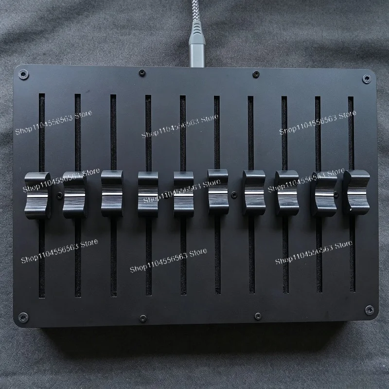 10 Way Fader Controller USB Interface Custom CC Music Host Controller
10 Way Fader Controller USB Interface Custom CC Music Host Controller