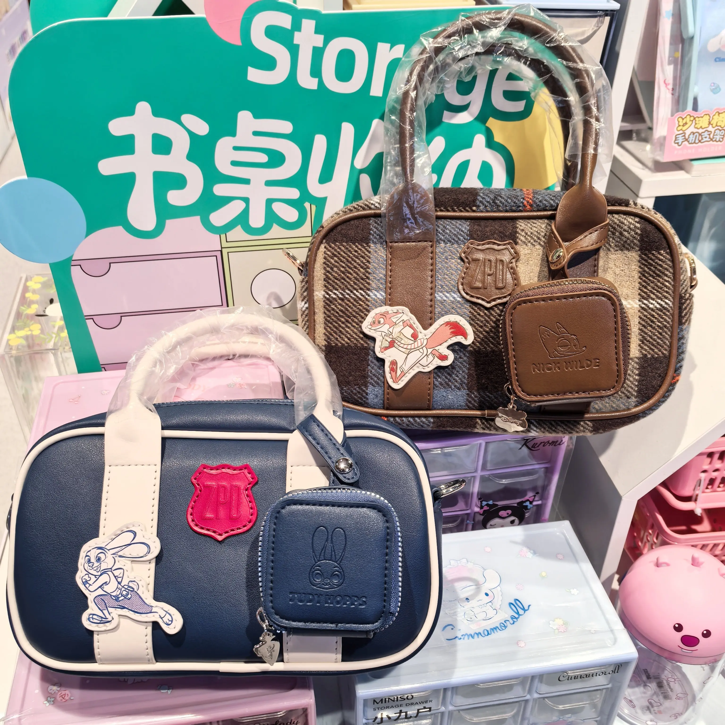 Disney Zootopia Series Handbag Boston Bag Small Capacity Portable Cute Cartoon Bag - Judy Nick
Disney Zootopia Series Handbag Boston Bag Small Capacity Portable Cute Cartoon Bag - Judy Nick