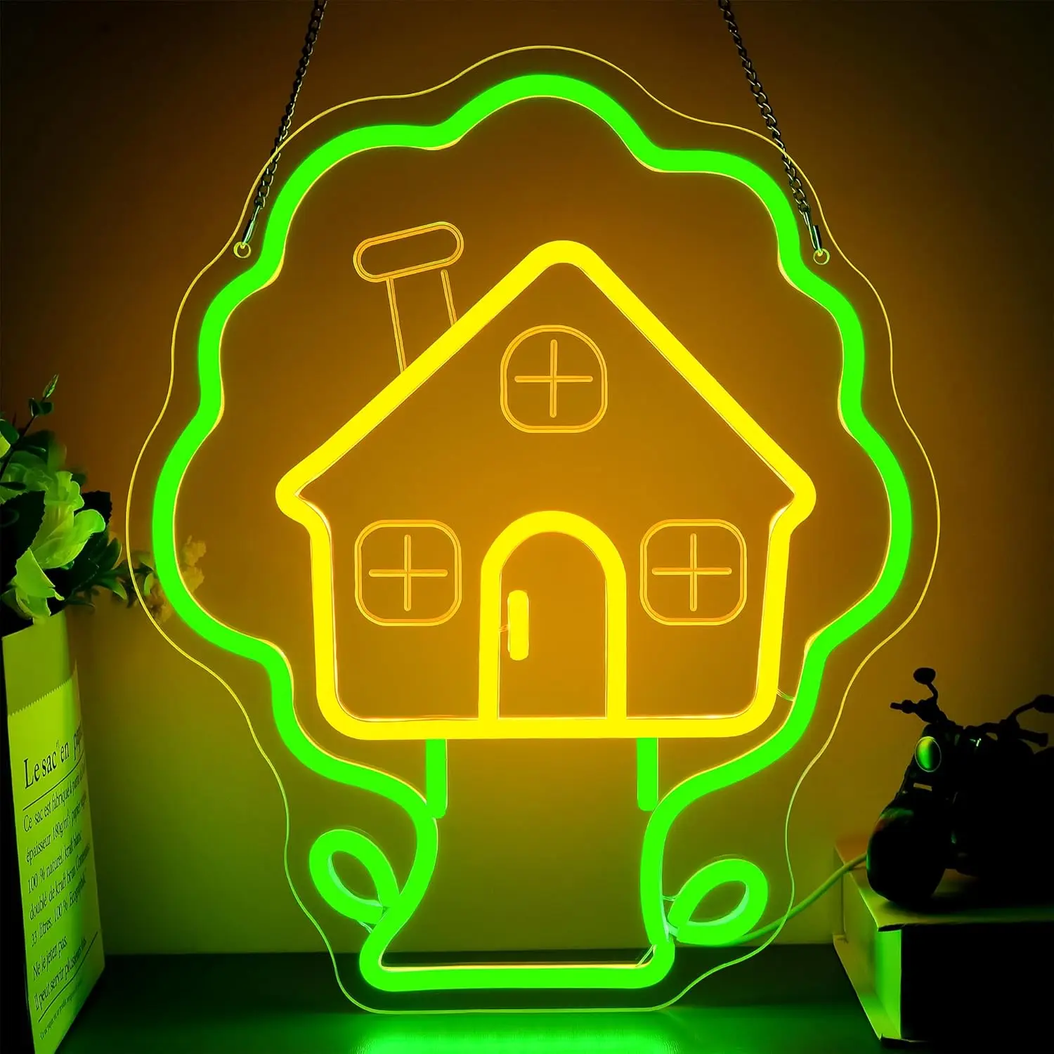 Аниме Дом на дереве Неоновая вывеска USB с регулируемой яркостью светодиодный светильник для бара, клуба, игровой комнаты, гаража, украшения дома, спальни, personnalisé, подарок
Аниме Дом на дереве Неоновая вывеска USB с регулируемой яркостью светодиодный светильник для бара, клуба, игровой комнаты, гаража, украшения дома, спальни, personnalisé, подарок