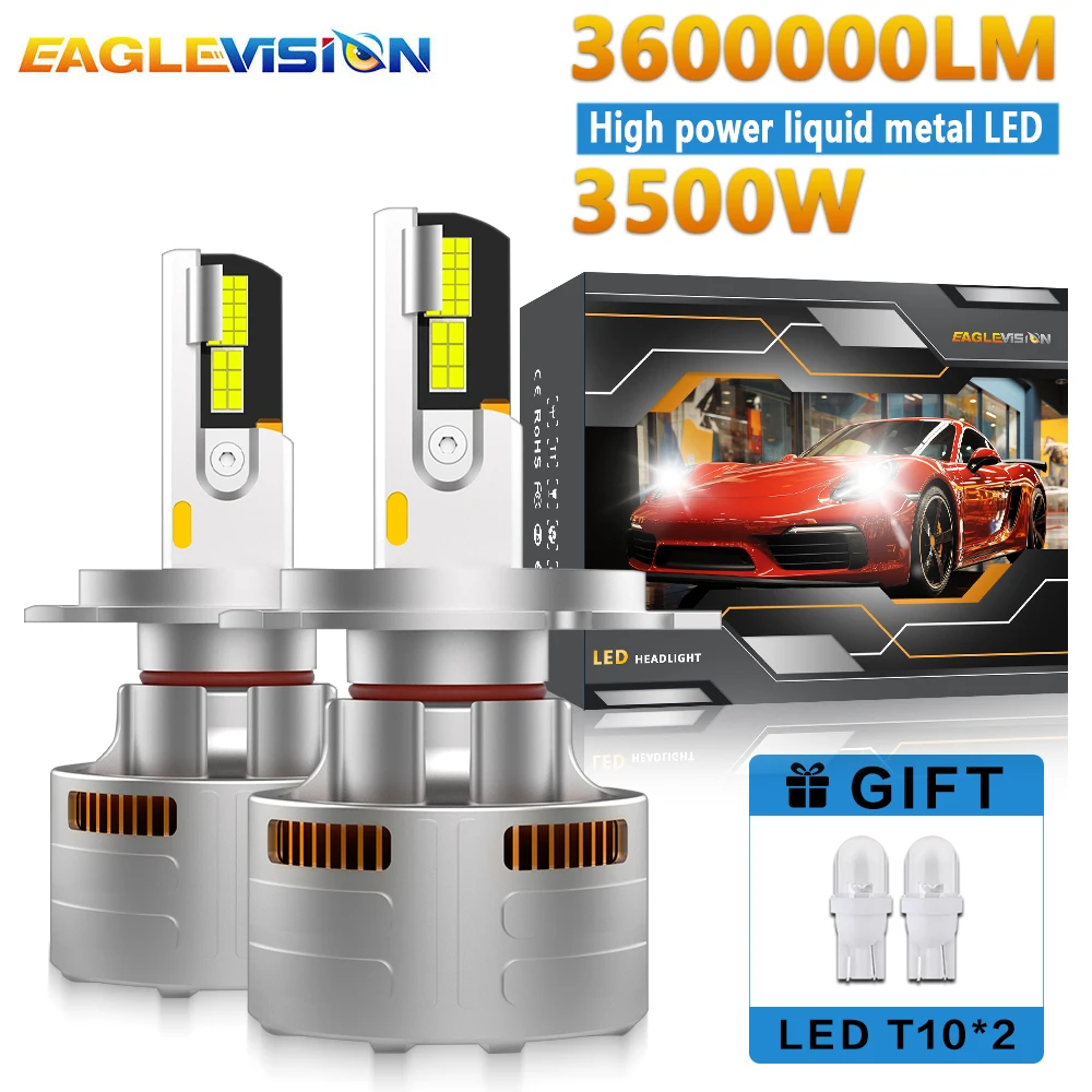 EAGLEVISION H7 H3 H4 LED Headlight Canbus Four Copper CANBUS Lamp LED Lighthouse 12v 24v HB3 HB4 9012 H1 H4 H7 H11 H13
EAGLEVISION H7 H3 H4 LED Headlight Canbus Four Copper CANBUS Lamp LED Lighthouse 12v 24v HB3 HB4 9012 H1 H4 H7 H11 H13
