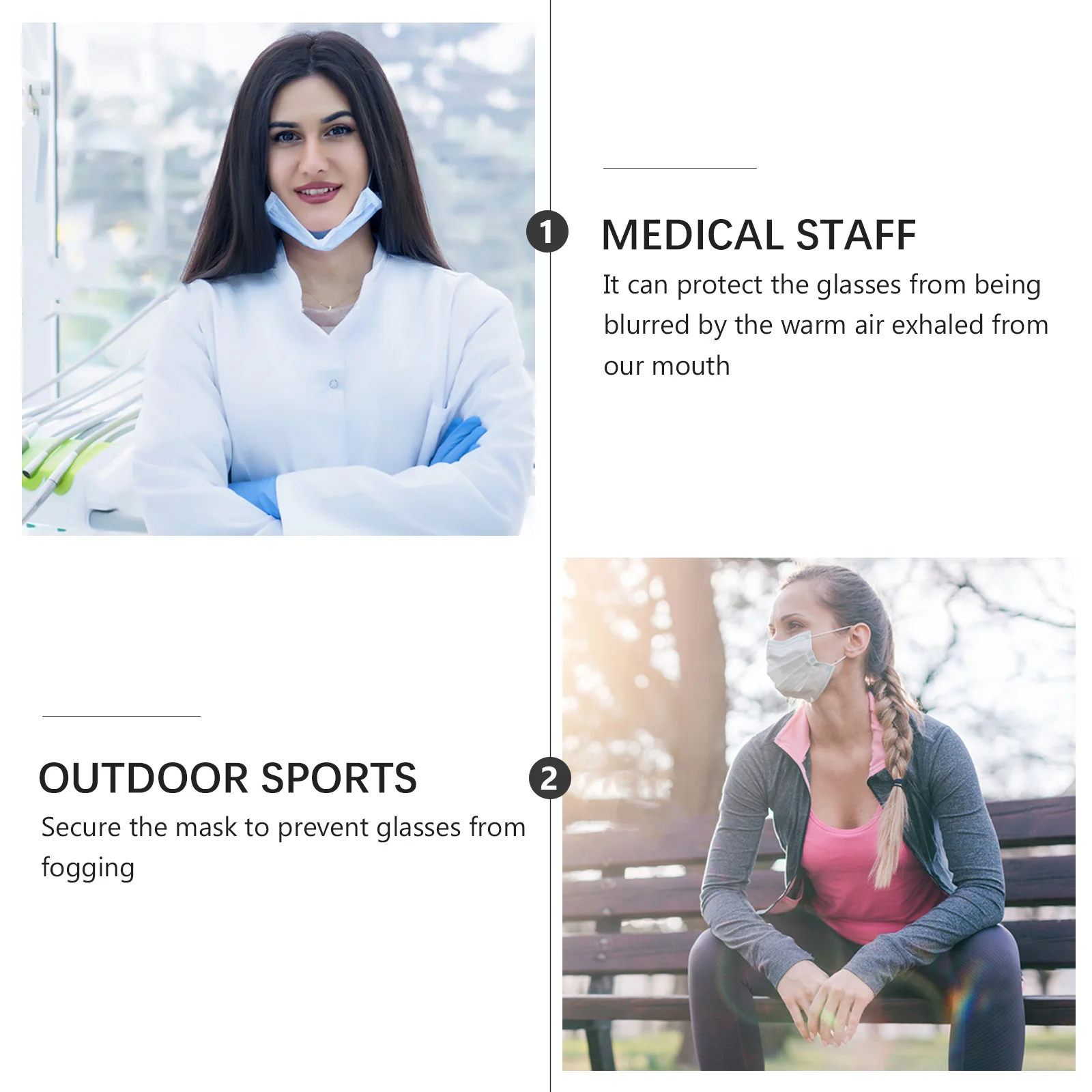 6Pcs Mask Nose Bridge Strip Anti Fog Silicone Nose Pad Clear View Protection from Breath Condensation Comfortable Wear
6Pcs Mask Nose Bridge Strip Anti Fog Silicone Nose Pad Clear View Protection from Breath Condensation Comfortable Wear