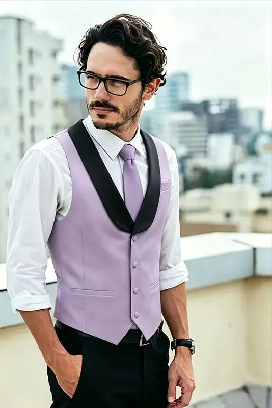 Elegant Mens Purple Solid Color Waistcoat Woven Vest Tie Jacquard Shawl Collar Hanky Wedding Party
Elegant Mens Purple Solid Color Waistcoat Woven Vest Tie Jacquard Shawl Collar Hanky Wedding Party