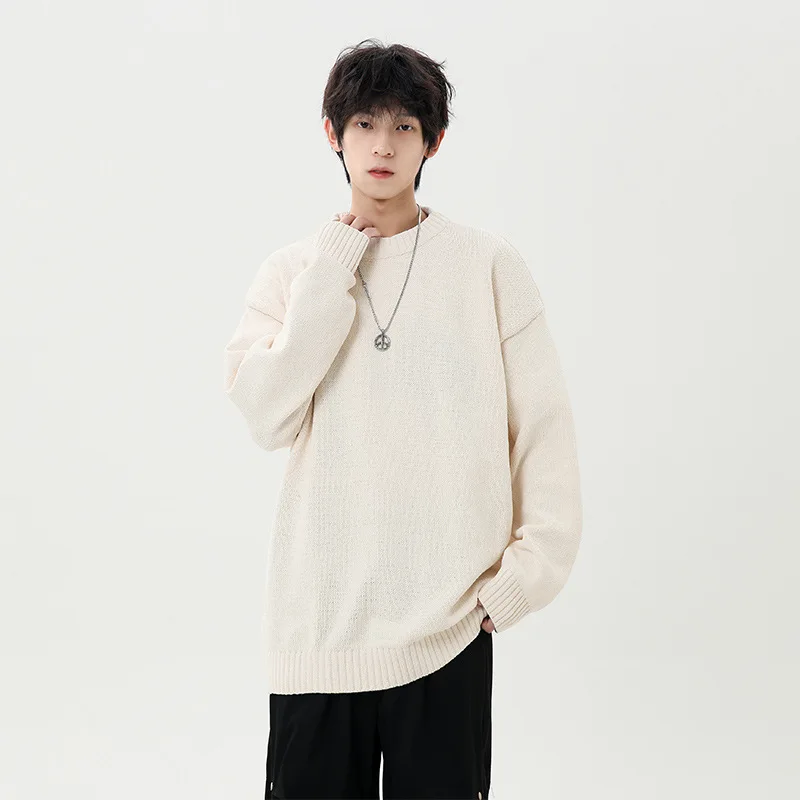 2025 Autumn and Winter New High-end Solid Color Sweater Men's Trend Casual Warm Basic Knitted Sweater Top Couple
2025 Autumn and Winter New High-end Solid Color Sweater Men's Trend Casual Warm Basic Knitted Sweater Top Couple