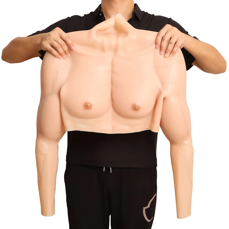 Realistic Artificial Muscle Enhancer Disguise Party Cosplayer Comfortable Muscle Suit Silicone Muscles Vest Suit Full Body Type
Realistic Artificial Muscle Enhancer Disguise Party Cosplayer Comfortable Muscle Suit Silicone Muscles Vest Suit Full Body Type