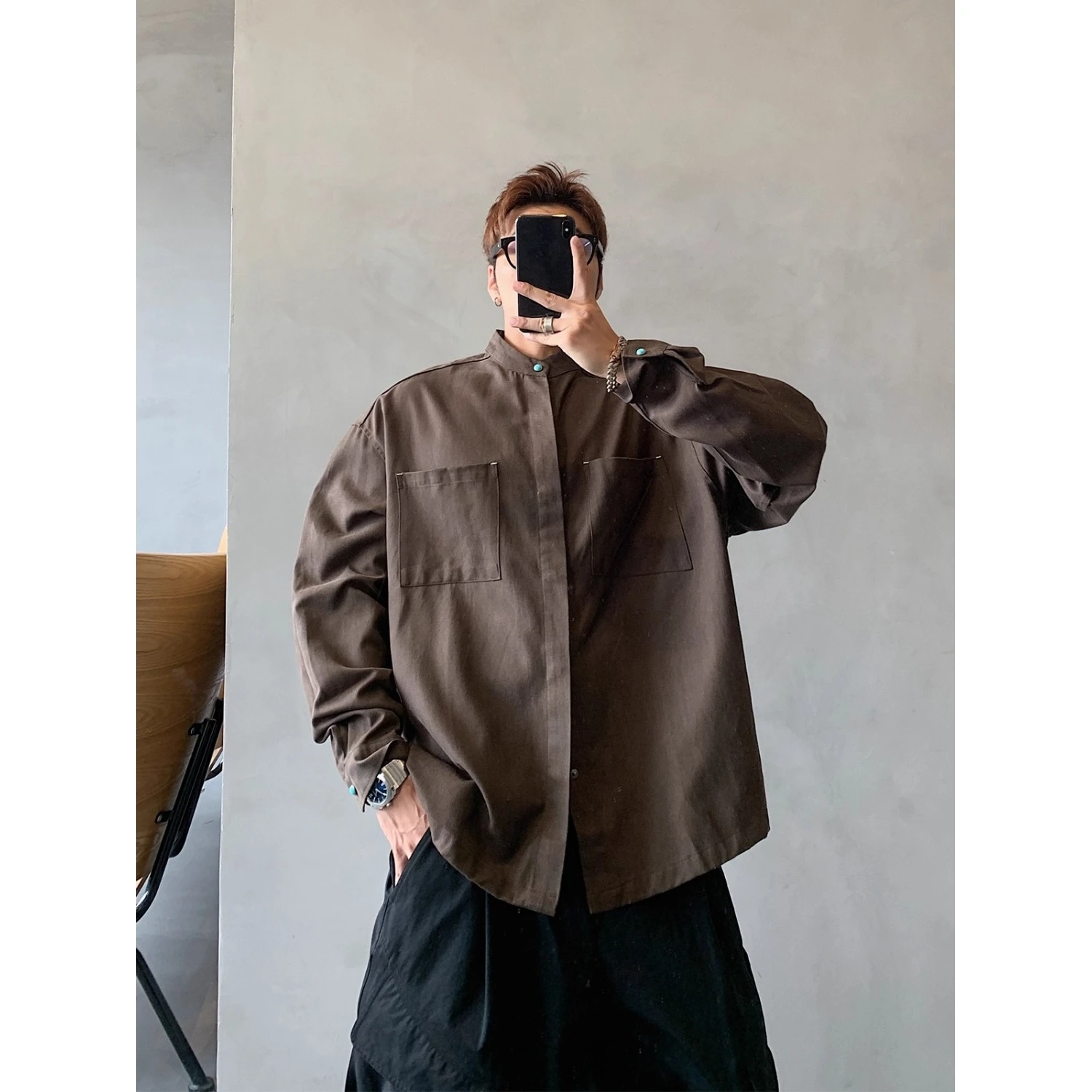 Мужская удлиненная куртка с воротником-стойкой, осенне-зимняя, больших размеров (до 250 фунтов), в китайском стиле, повседневная, модная, топ
Мужская удлиненная куртка с воротником-стойкой, осенне-зимняя, больших размеров (до 250 фунтов), в китайском стиле, повседневная, модная, топ