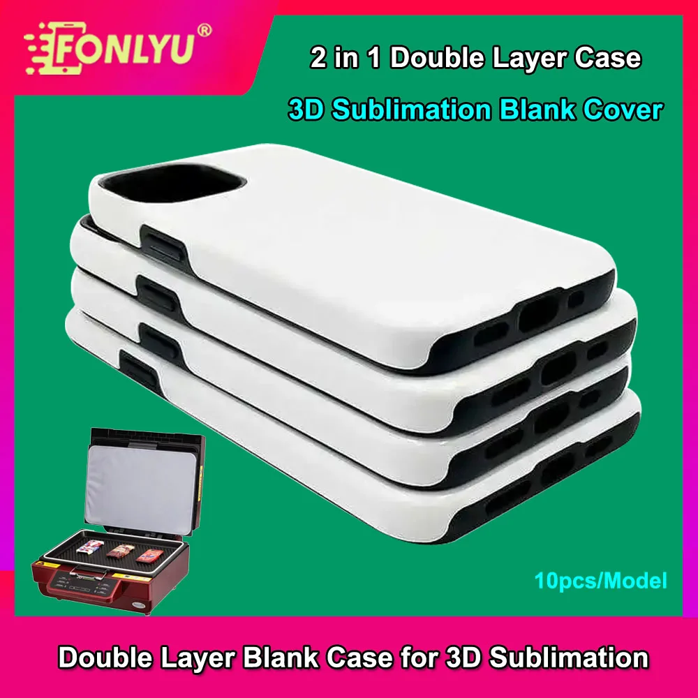 FONLYU 10 шт. 2 в 1 3D сублимационный чехол для iPhone 17 16 15 14 13Pro Max с термотрансферной печатью, прочная задняя крышка
FONLYU 10 шт. 2 в 1 3D сублимационный чехол для iPhone 17 16 15 14 13Pro Max с термотрансферной печатью, прочная задняя крышка