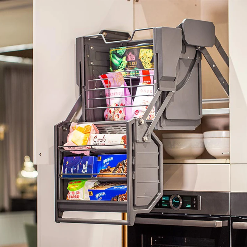 Storage Double Layer Elevator Lifter Lifting 2 Tier Shelf For Pantry Out Cabinet Organizer Down Pull Basket Kitchen Mechanism
Storage Double Layer Elevator Lifter Lifting 2 Tier Shelf For Pantry Out Cabinet Organizer Down Pull Basket Kitchen Mechanism