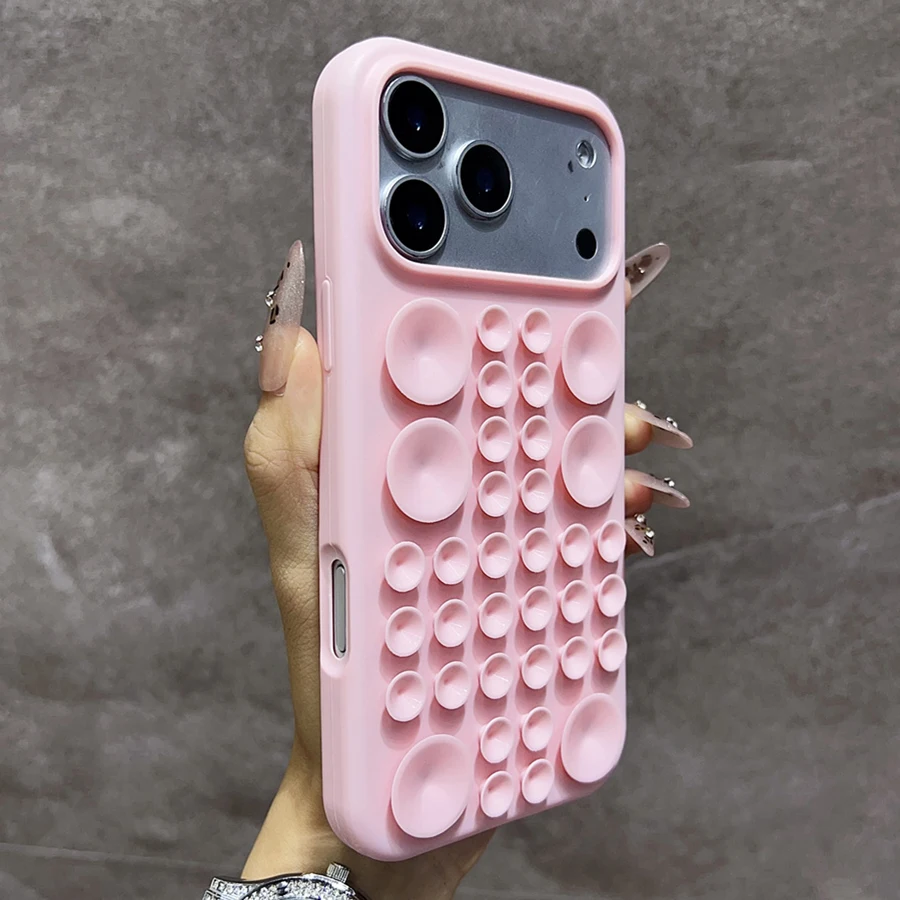 Shockproof Circular Suction Cup Silicone Phone Case For iPhone 17 Pro Max 16 15 14 Adsorption Strong Multi Function Soft Cover
Shockproof Circular Suction Cup Silicone Phone Case For iPhone 17 Pro Max 16 15 14 Adsorption Strong Multi Function Soft Cover