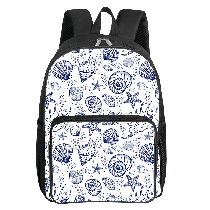 Shell Stars Pattern Square Front Pocket Backpack for Boy and Girls Best Gifts 3D Cartoon SchoolBags for Children
Shell Stars Pattern Square Front Pocket Backpack for Boy and Girls Best Gifts 3D Cartoon SchoolBags for Children