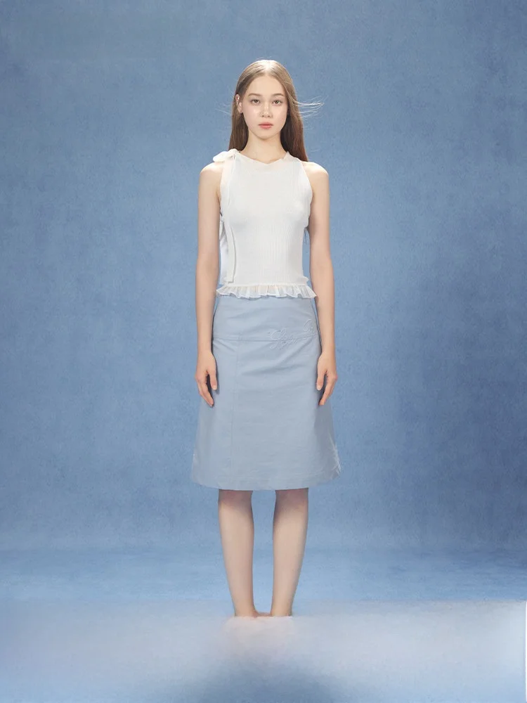 Юбка Moonmoi в корейском стиле, однотонная, А-силуэт, короткая, расклешенная, женская, дышащая, приятная к телу, C...
Юбка Moonmoi в корейском стиле, однотонная, А-силуэт, короткая, расклешенная, женская, дышащая, приятная к телу, C...