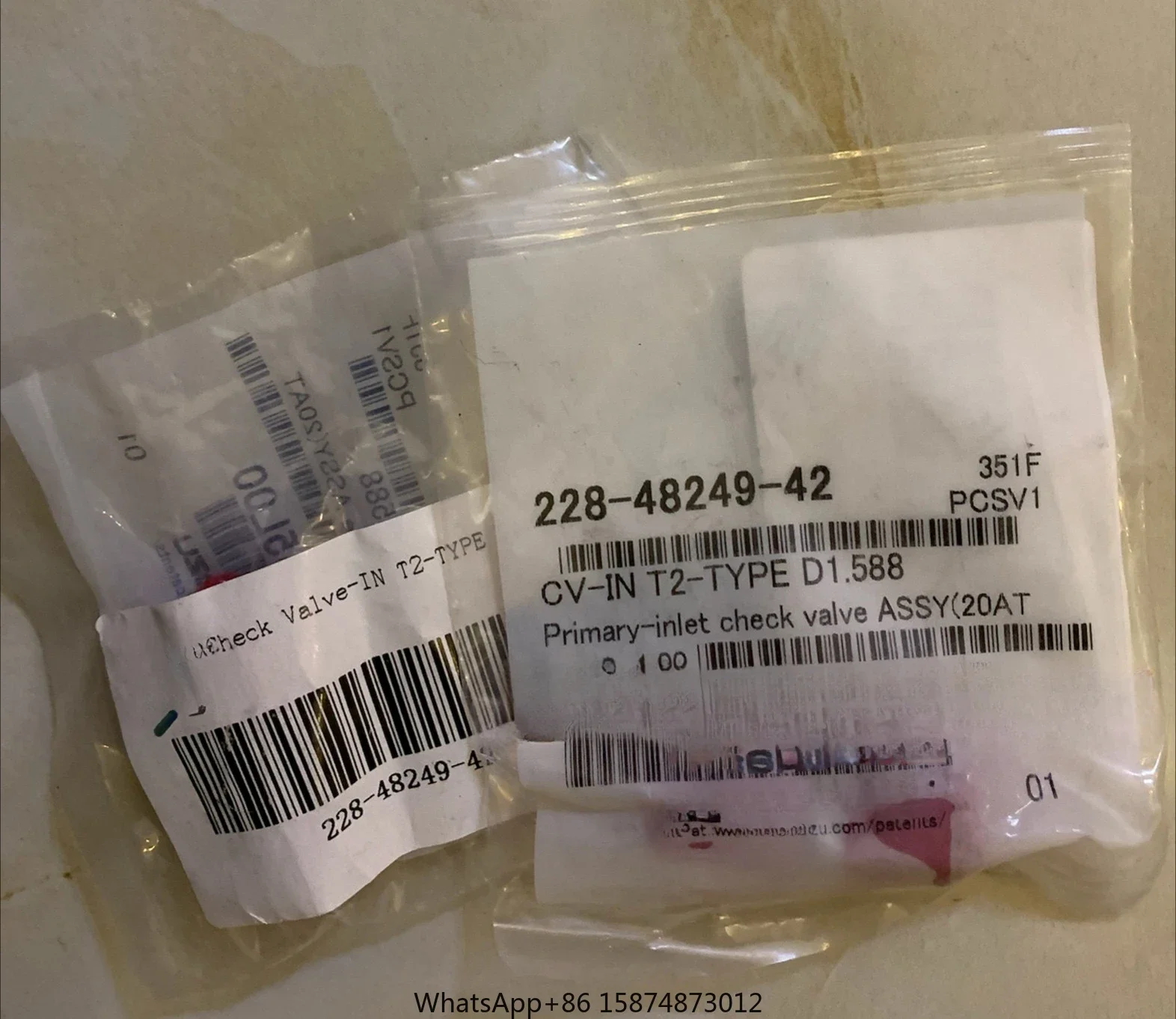 For Shimadzu Liquid Chromatography Inlet Check Valve 228-48249-42 For LC-20AT Facing 20AT Left
For Shimadzu Liquid Chromatography Inlet Check Valve 228-48249-42 For LC-20AT Facing 20AT Left