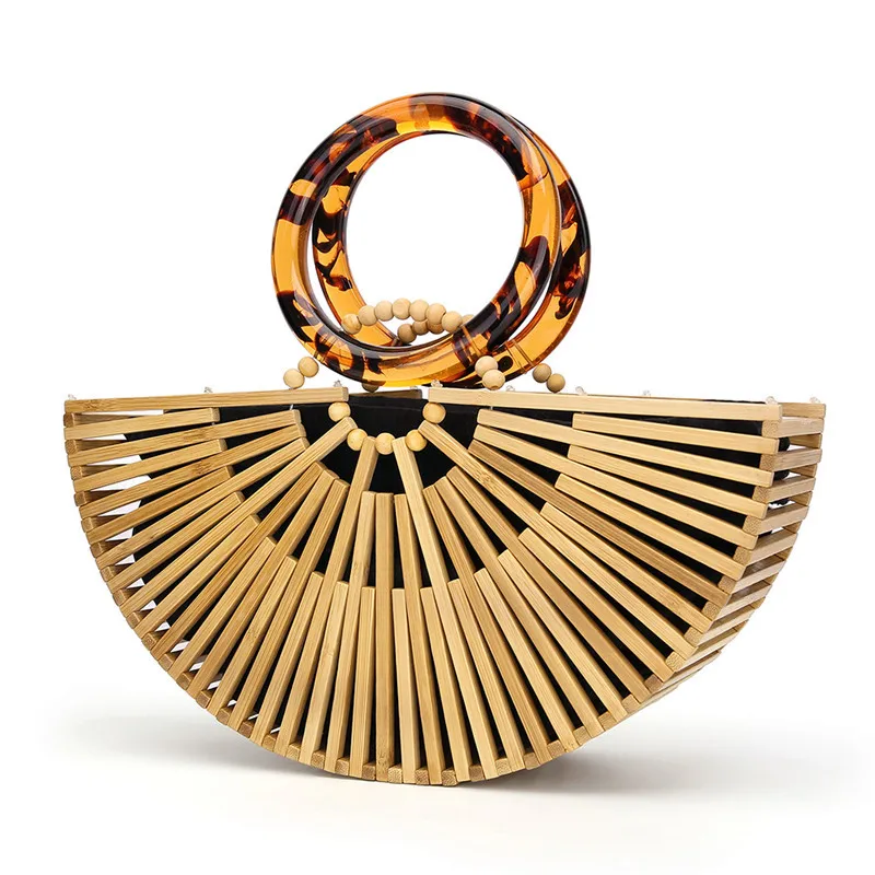 Luxury Women Small Bamboo Handbags Beach Bag High Quality Ladies Weave Top Handle Bag Fashion Female Clutch Messenger Bag New
Luxury Women Small Bamboo Handbags Beach Bag High Quality Ladies Weave Top Handle Bag Fashion Female Clutch Messenger Bag New