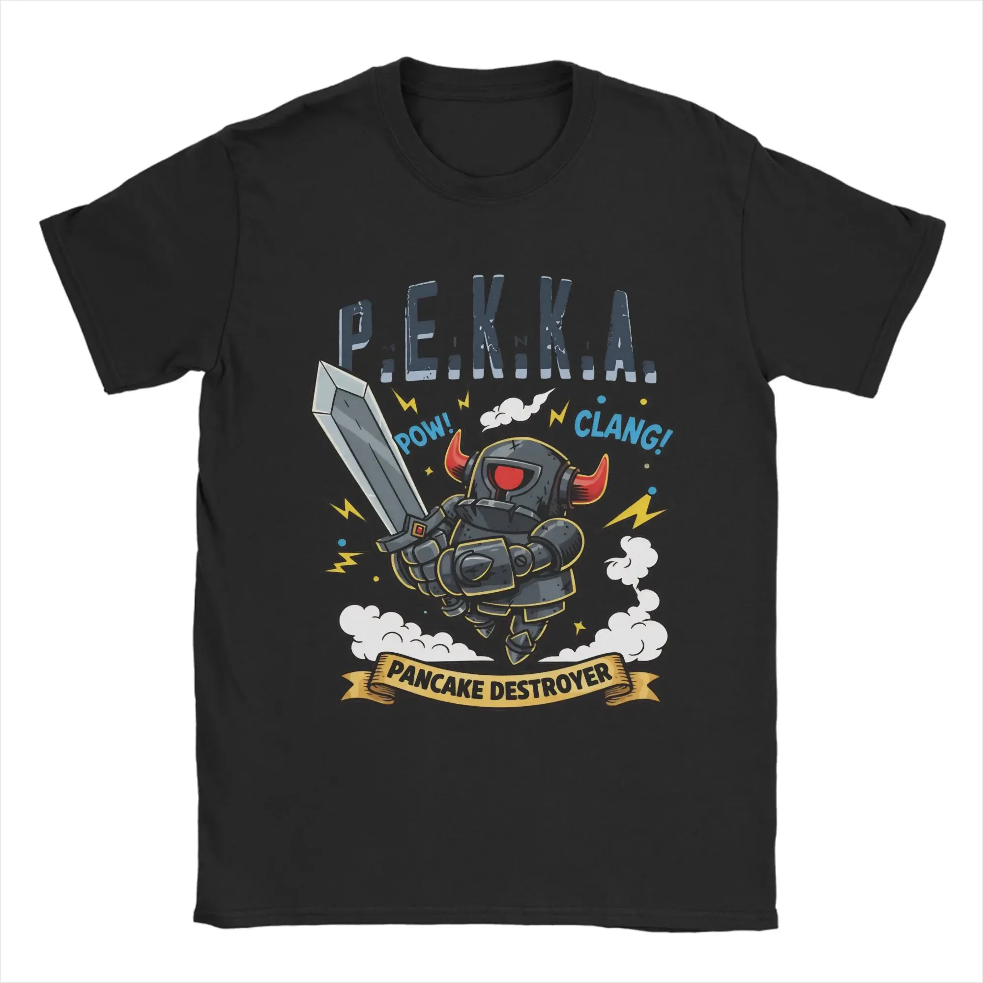 Pancake Destroyer Graphic Tee Men's Crew Neck Cotton Short Sleeve Casual T-Shirt
Pancake Destroyer Graphic Tee Men's Crew Neck Cotton Short Sleeve Casual T-Shirt