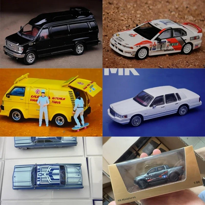 MK 1:64 E350 Motorhome Galant VR-4 Delica L300 W/Figure DeVille Fleetwood Suburban TOP KICK Die-Cast Car Model Collection
MK 1:64 E350 Motorhome Galant VR-4 Delica L300 W/Figure DeVille Fleetwood Suburban TOP KICK Die-Cast Car Model Collection