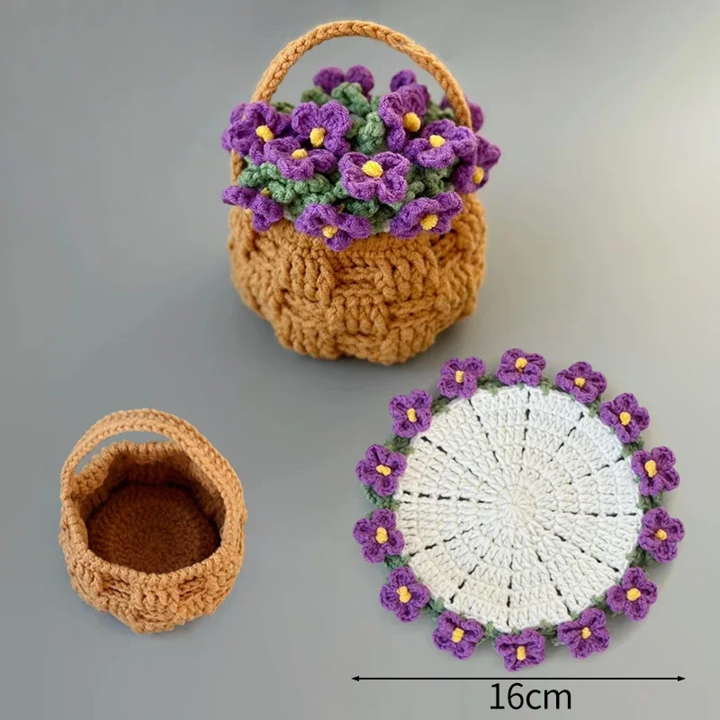 Mini Rose Bouquet Coaster Crochet Coaster Rose Flower Placemat Cup Pad Tea Coaster Mother's Day Gift Crochet Flower
Mini Rose Bouquet Coaster Crochet Coaster Rose Flower Placemat Cup Pad Tea Coaster Mother's Day Gift Crochet Flower