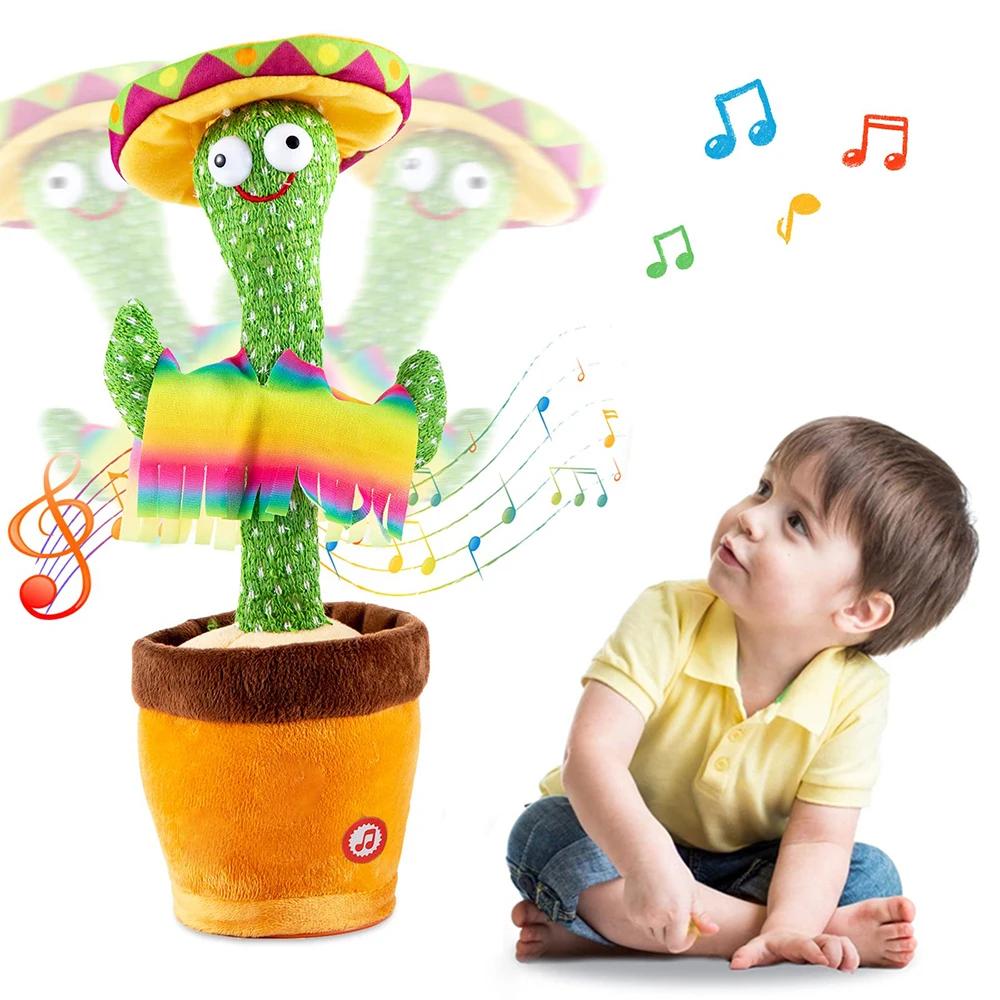 Talking Cactus Dancing Baby Toy Cactus Repeats What You say for Kids with English Songs Dancing Toy for Gift Toddle Girls Boys
Talking Cactus Dancing Baby Toy Cactus Repeats What You say for Kids with English Songs Dancing Toy for Gift Toddle Girls Boys