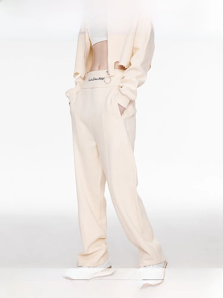 Guukahero High Waist Straight Leg Sweatpants Women's Autumn New Style Wide Leg Pants American Loose Fit Splice Design
Guukahero High Waist Straight Leg Sweatpants Women's Autumn New Style Wide Leg Pants American Loose Fit Splice Design