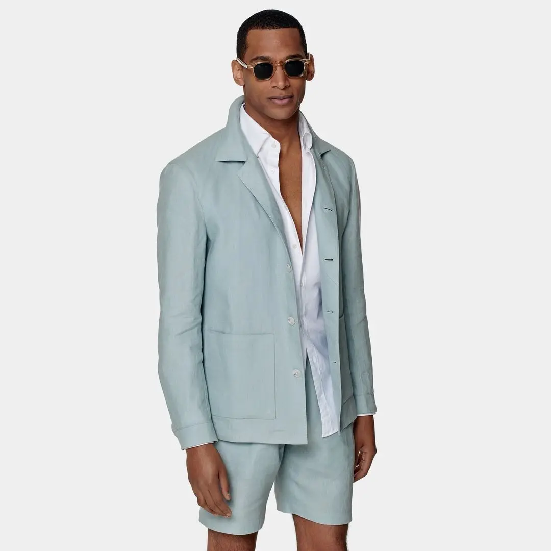 Men Suits Blue Wedding Groom Blazers Slim Elegant Formal Office Coats Summer Business Jacket+Pants 2 Pieces Set Fashion Clothing
Men Suits Blue Wedding Groom Blazers Slim Elegant Formal Office Coats Summer Business Jacket+Pants 2 Pieces Set Fashion Clothing