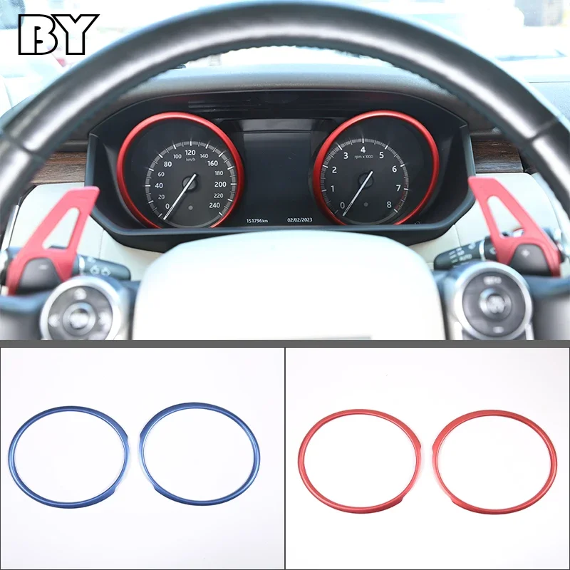 Aluminum Alloy Car Dashboard Tachometer Trim Ring Sticker For Land Rover Discovery 5 LR5 2017-2019 Car Accessories Interior
Aluminum Alloy Car Dashboard Tachometer Trim Ring Sticker For Land Rover Discovery 5 LR5 2017-2019 Car Accessories Interior