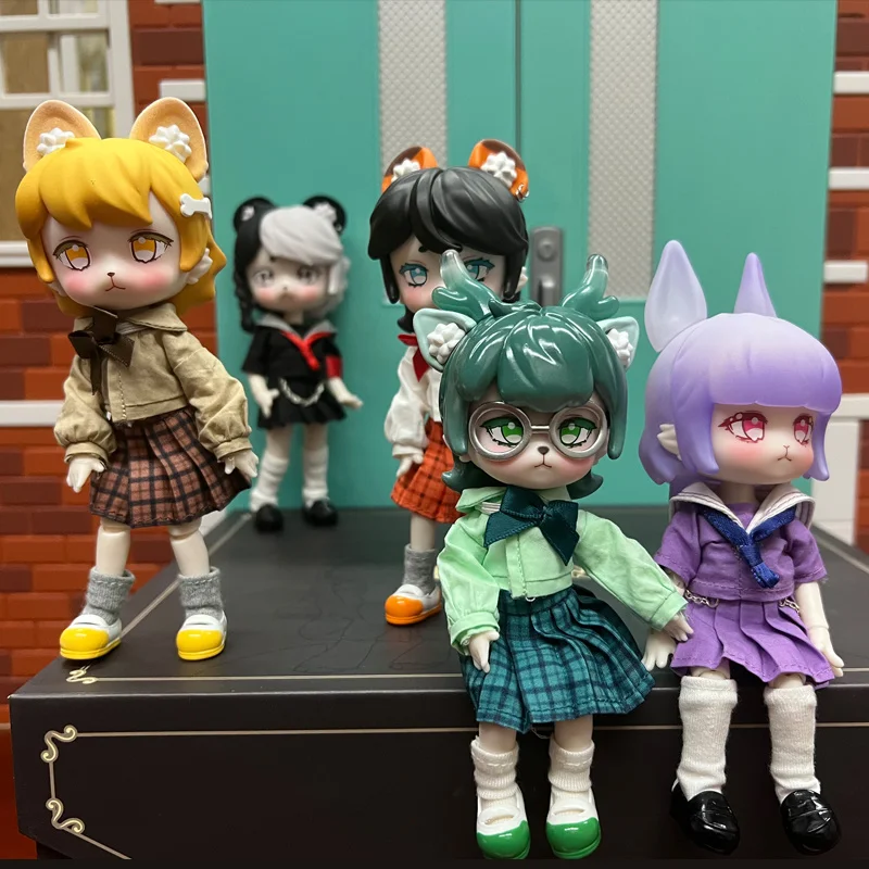 Оригинальная подвижная Подвижная кукла 1/12 Bjd с рисунком школьного знака, Аниме фигурки, угадай сумку, модель колледжа, игрушка в подарок
Оригинальная подвижная Подвижная кукла 1/12 Bjd с рисунком школьного знака, Аниме фигурки, угадай сумку, модель колледжа, игрушка в подарок