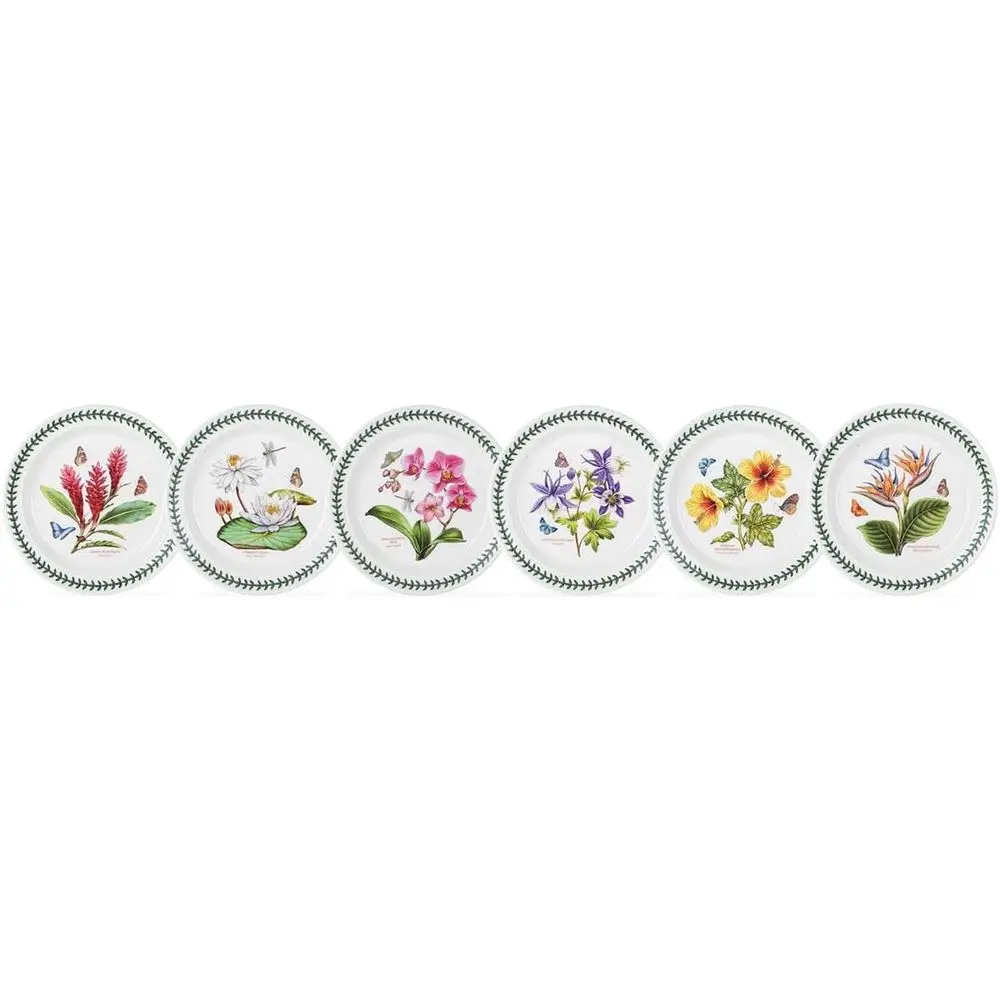 Elegant Botanical Garden 6-Piece Dinner Plate Set with Assorted Motifs
Elegant Botanical Garden 6-Piece Dinner Plate Set with Assorted Motifs